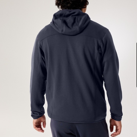 Arc'teryx Men's Dark Gray Blue Performance Hoodie Jacket M - Picture 4 of 11